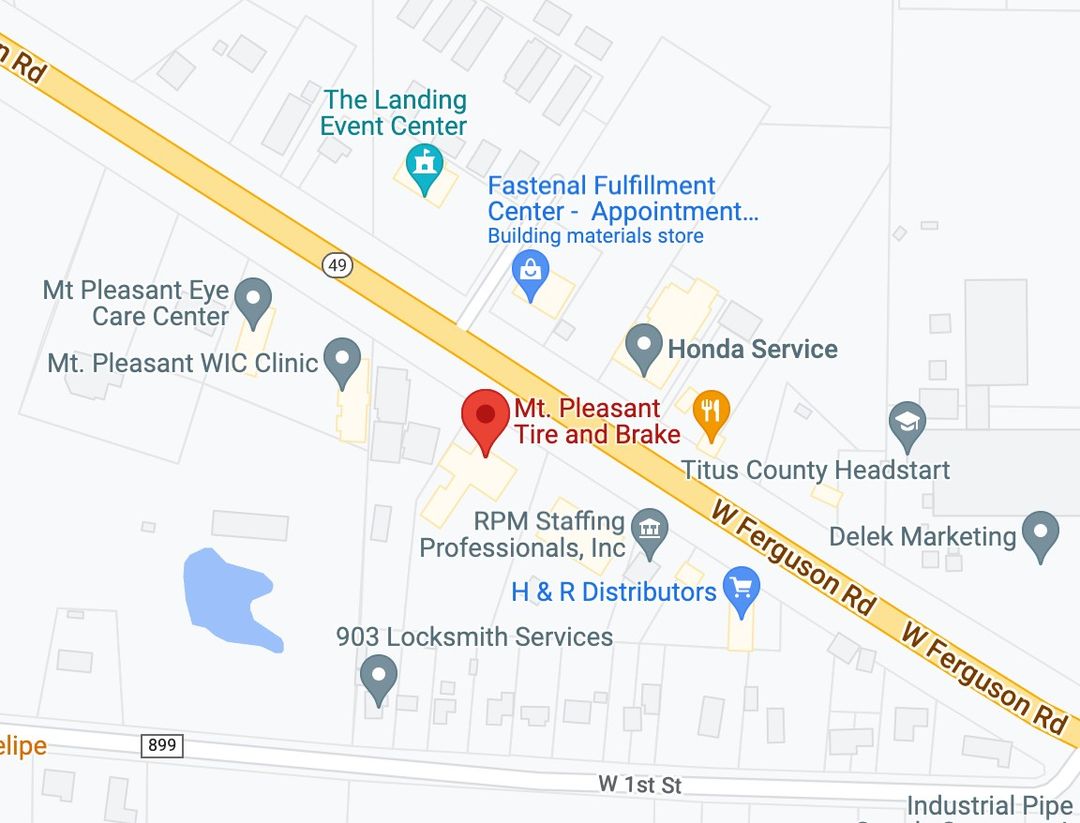 Mt. Pleasant Tire The onestop, onthespot auto service headquarters